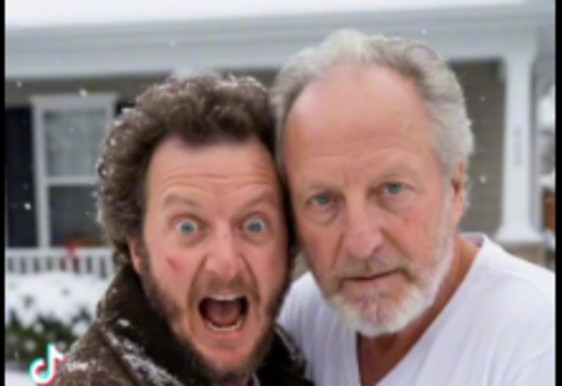 "Evdə Tək"in aktyorlarını təsirli görüntüləri