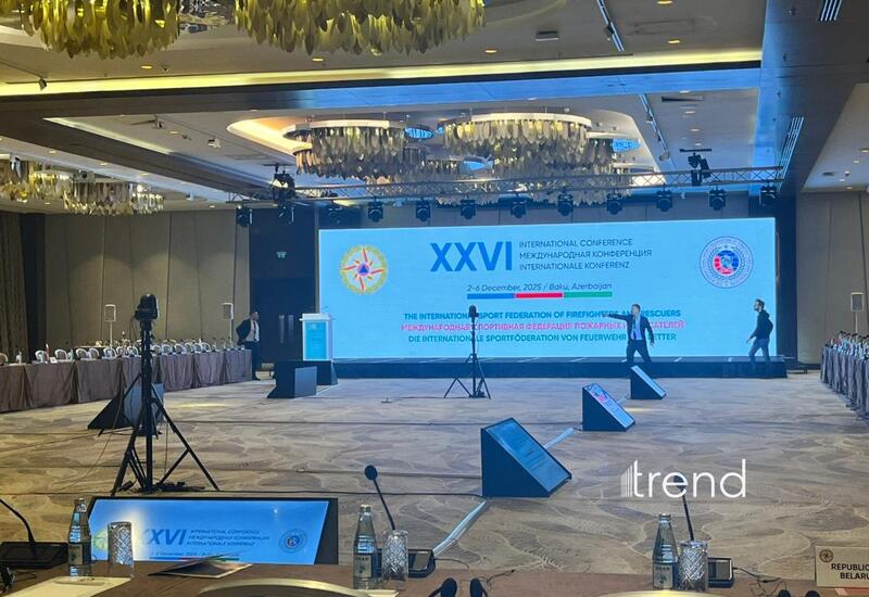 Bakıda yanğın-xilasetmə xidmətləri rəhbərlərinin XXVI Beynəlxalq Konfransı keçirilir