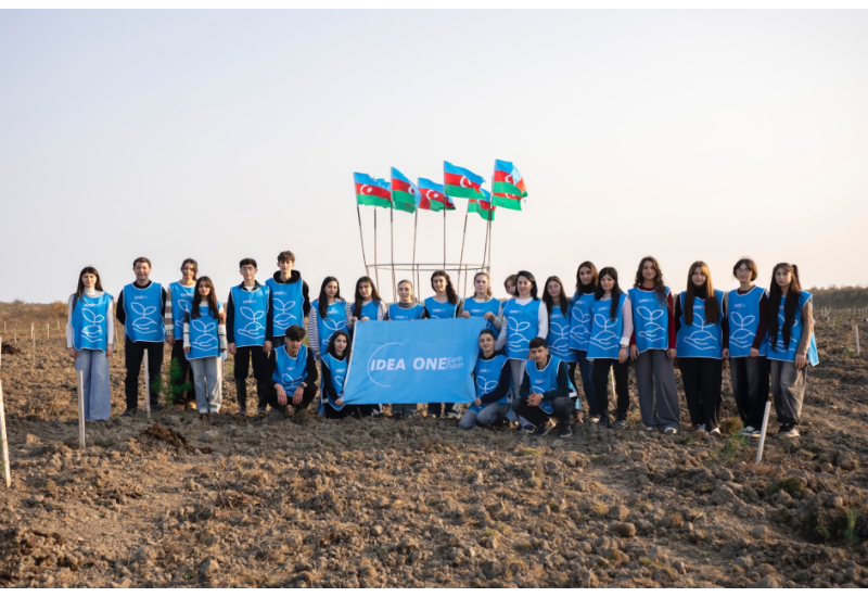 IDEA организовала очередные акции по посадке деревьев в Хачмазе и Шабране