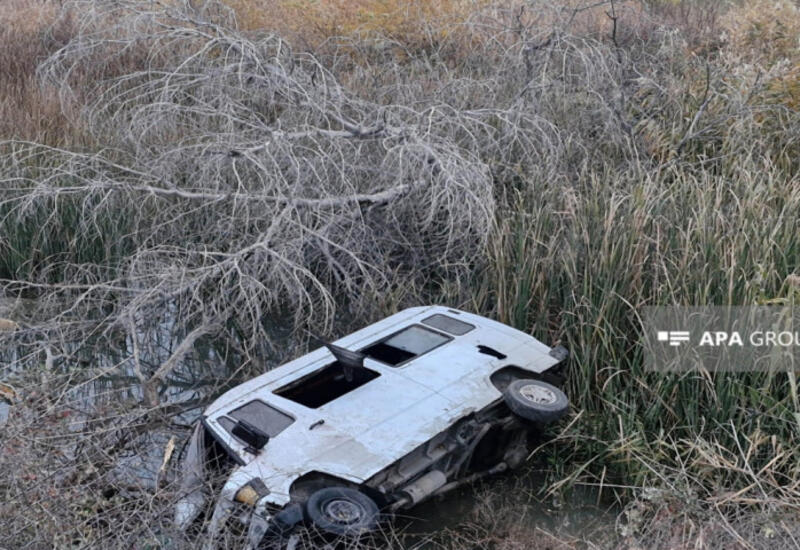 Тяжелое ДТП с микроавтобусом в Шамкире,