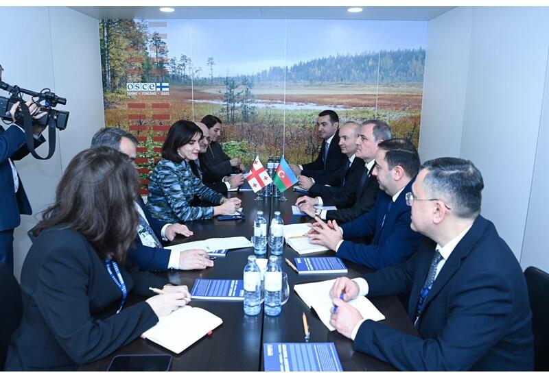 Джейхун Байрамов обсудил с грузинской коллегой новые совместные проекты