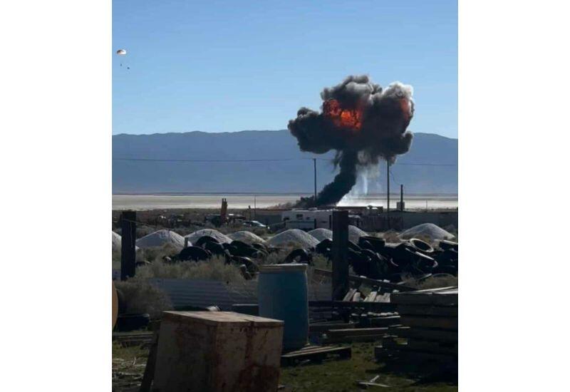 В США разбился истребитель F-16