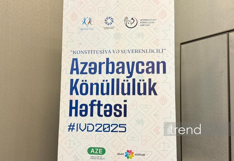 Azərbaycanda Könüllülük Həftəsi başlayıb
