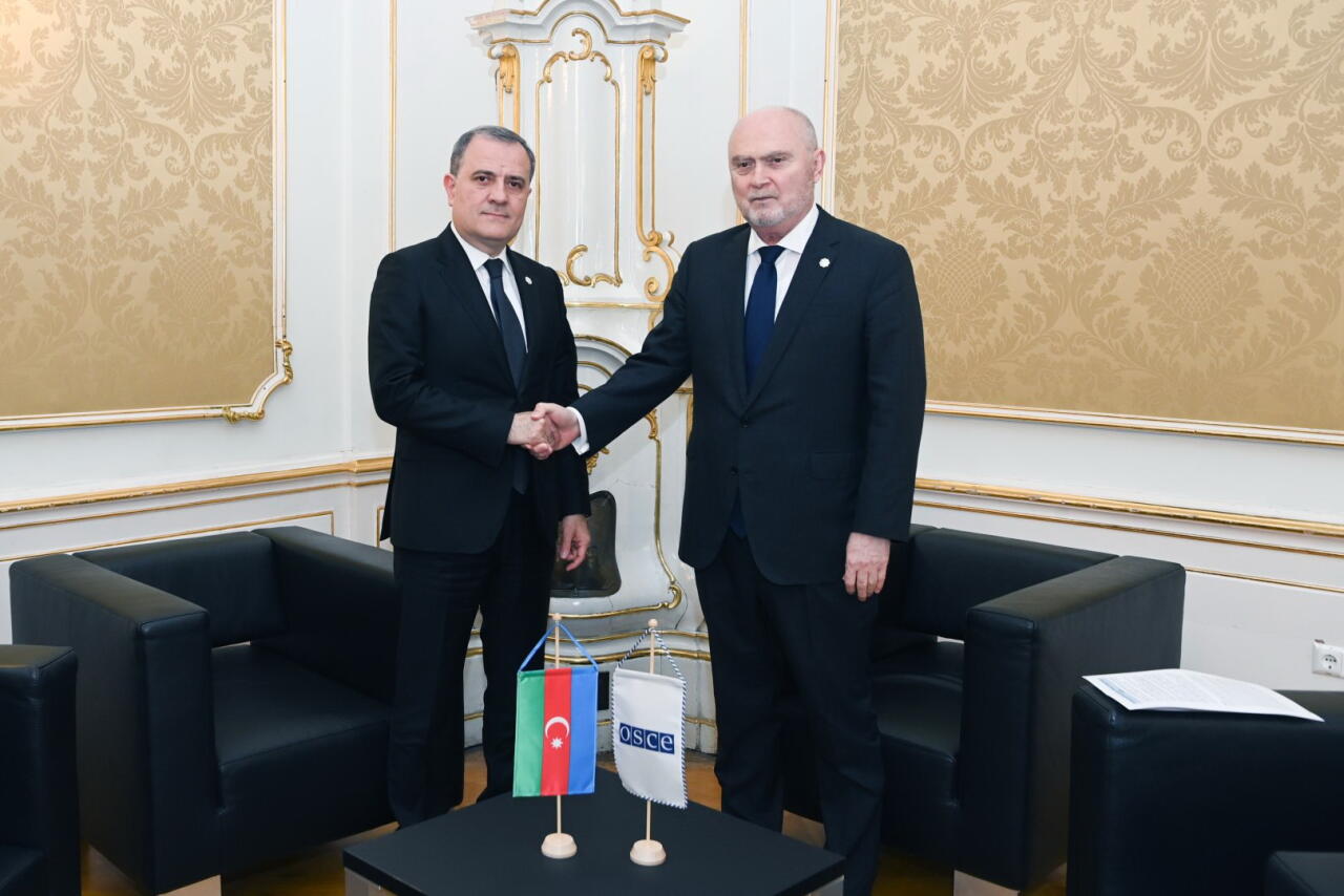 Джейхун Байрамов обсудил с генсеком ОБСЕ азербайджано-армянский мирный процесс