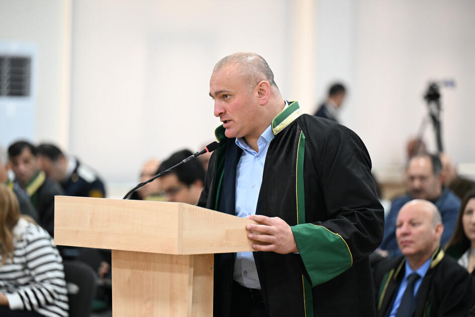 Ermənistan vətəndaşlarının məhkəməsində təqsirləndirilən şəxslərin vəkillərinin müdafiə çıxışı yekunlaşıb