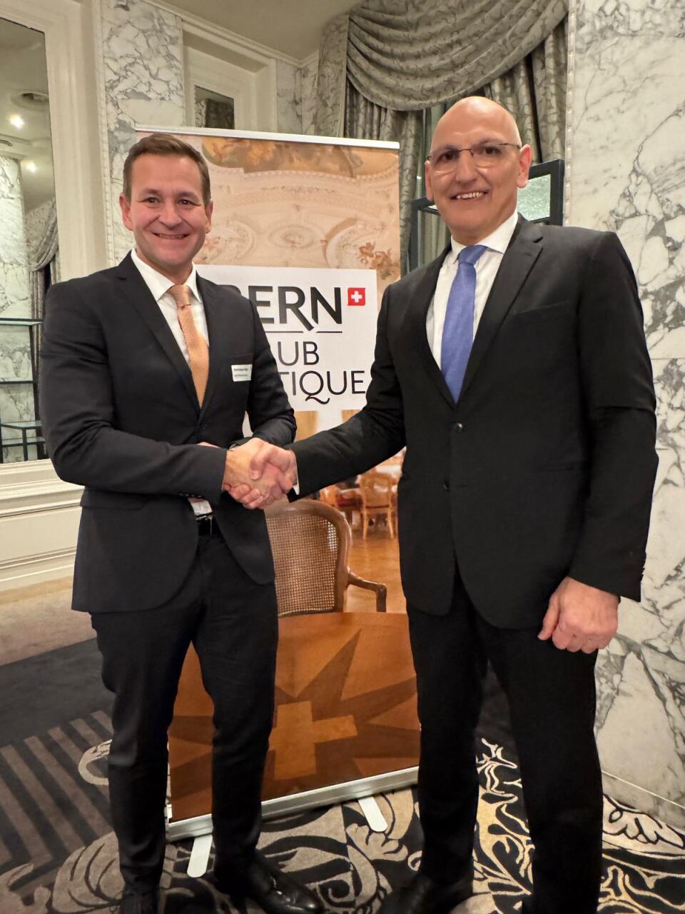 Elçin Əmirbəyov Bern şəhərində görüşlər keçirib