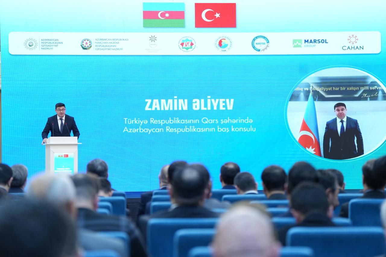 Naxçıvanda 2-ci Azərbaycan-Türkiyə Regional İqtisadi Forumu keçirilib