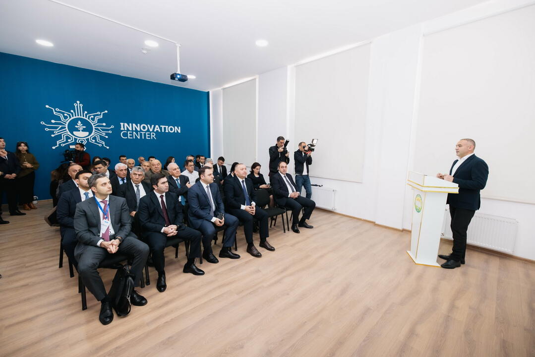 Gəncədə Azərbaycan İnnovasiya Mərkəzinin açılışı baş tutub