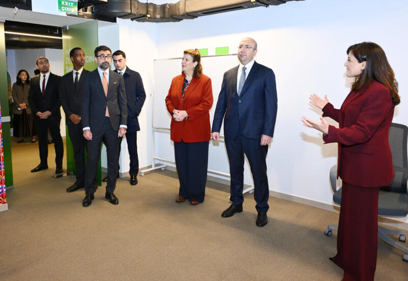 WUF13 Könüllülər Mərkəzinin açılışı olub