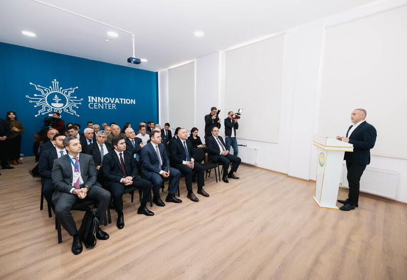 Gəncədə Azərbaycan İnnovasiya Mərkəzinin açılışı baş tutub