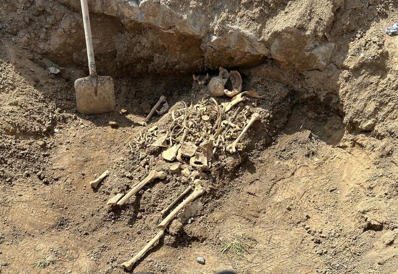 Ağdamda insan skeletinin qalıqları aşkarlanıb