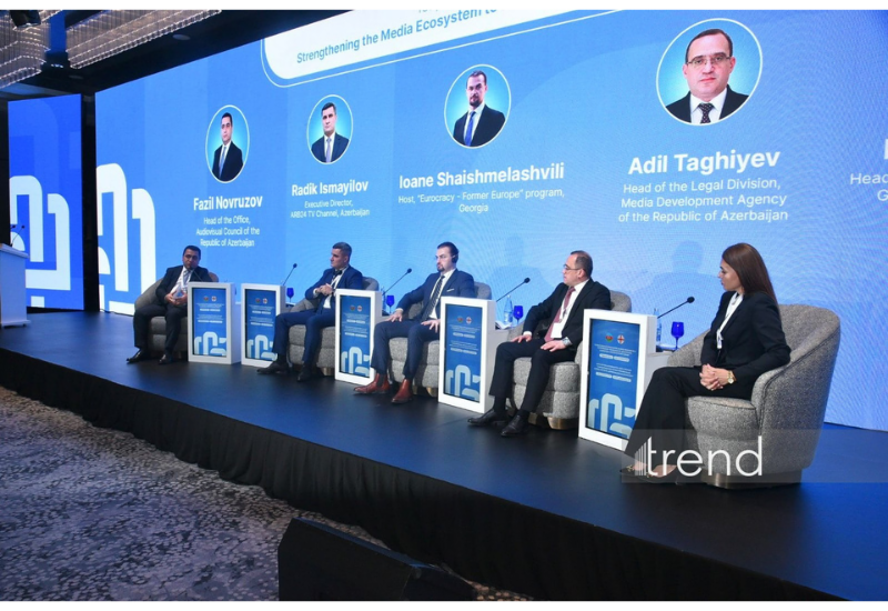 В Баку состоялся Азербайджано-Грузинский медиафорум