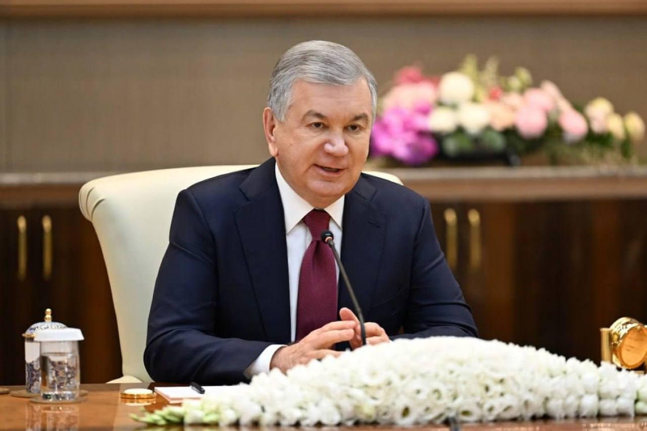 Şavkat Mirziyoyev Pərviz Şahbazovu qəbul edib
