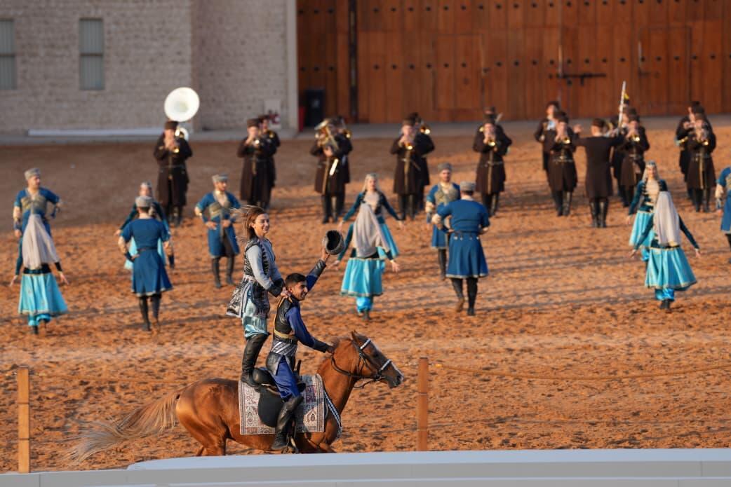 Qarabağ atlarının performansı, milli musiqimiz və rəqslərimiz tamaşaçıları heyran etdi