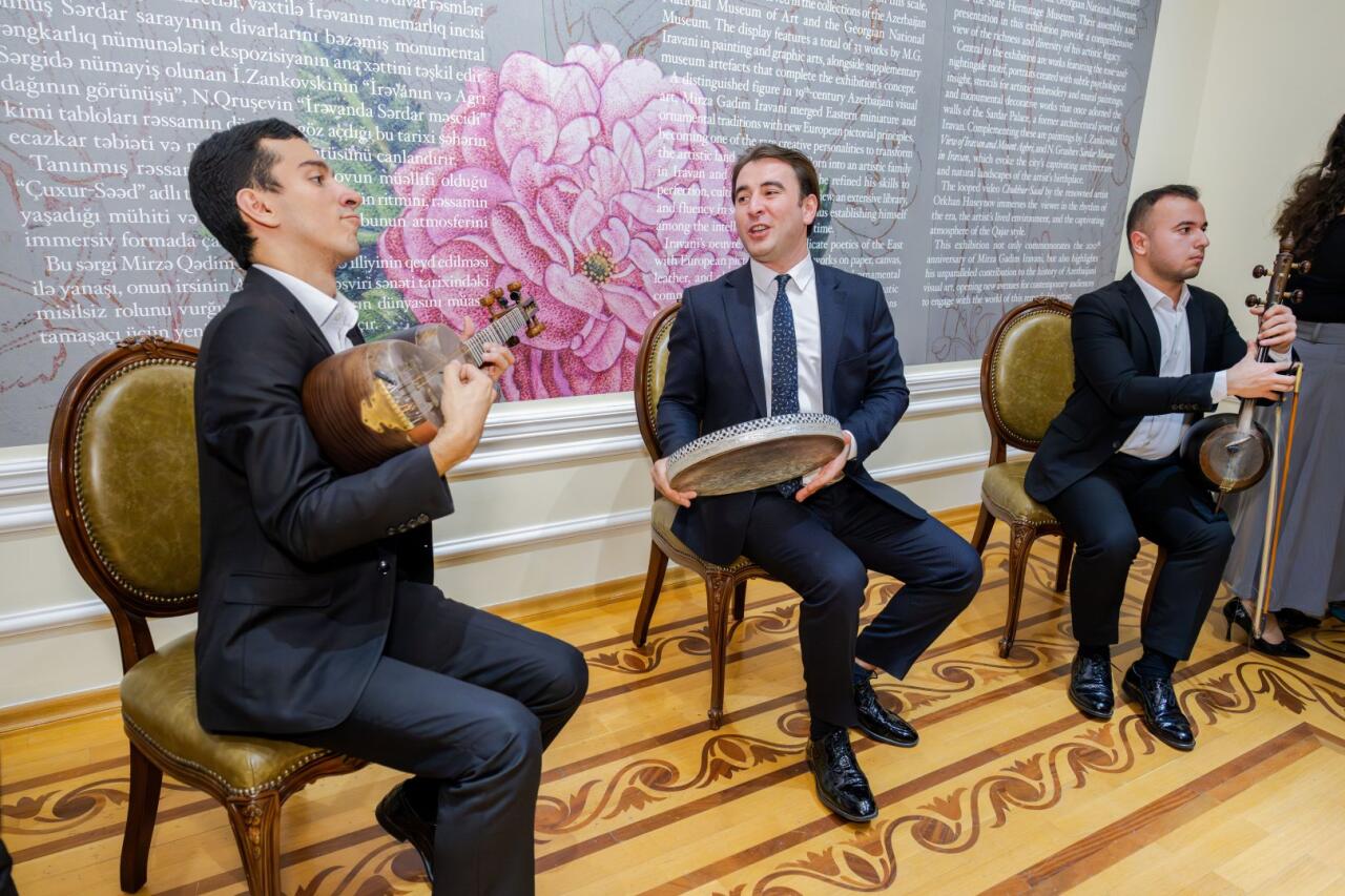 В Баку состоялось торжественное открытие экспозиции "Мирза Гадим Иревани: 200-летняя летопись искусства"