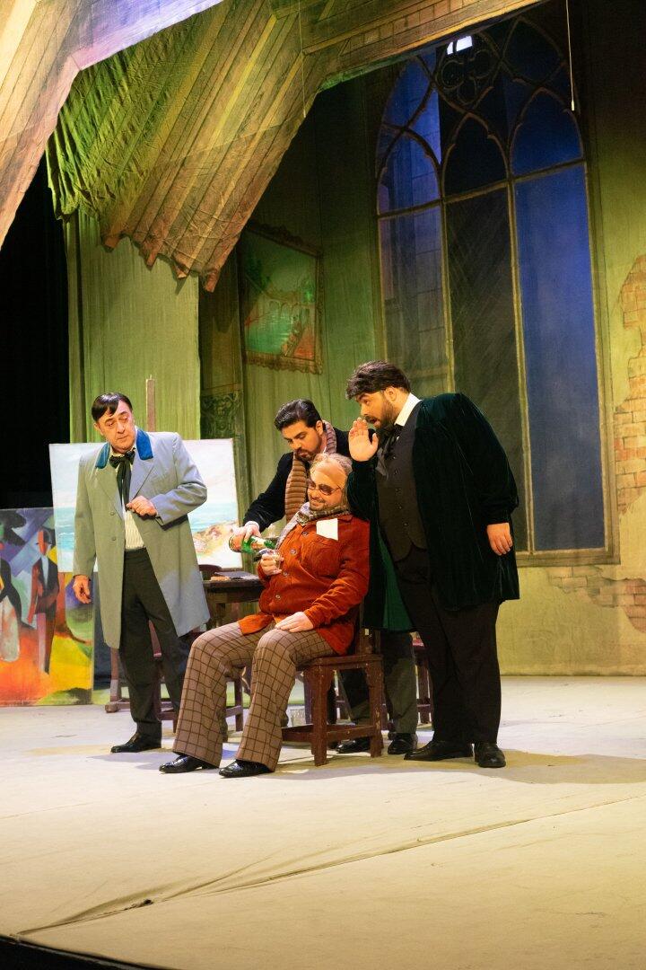 В Баку показали знаменитую оперу Джакомо Пуччини "Богема"