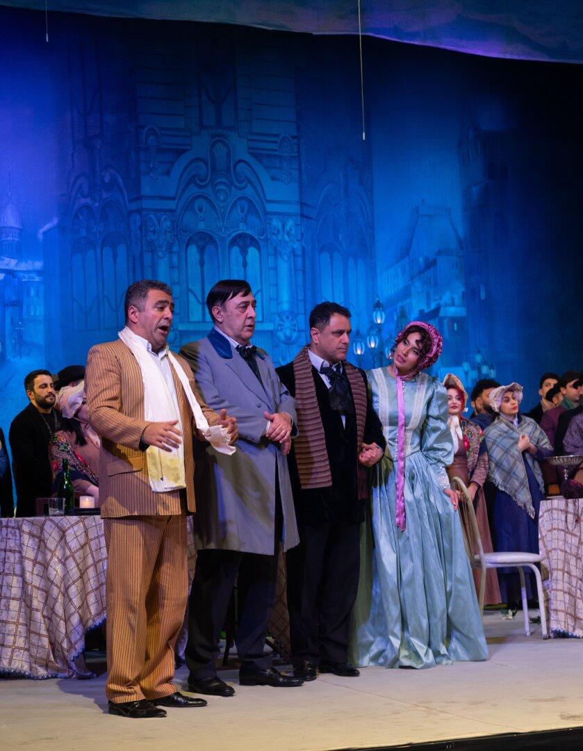 В Баку показали знаменитую оперу Джакомо Пуччини "Богема"