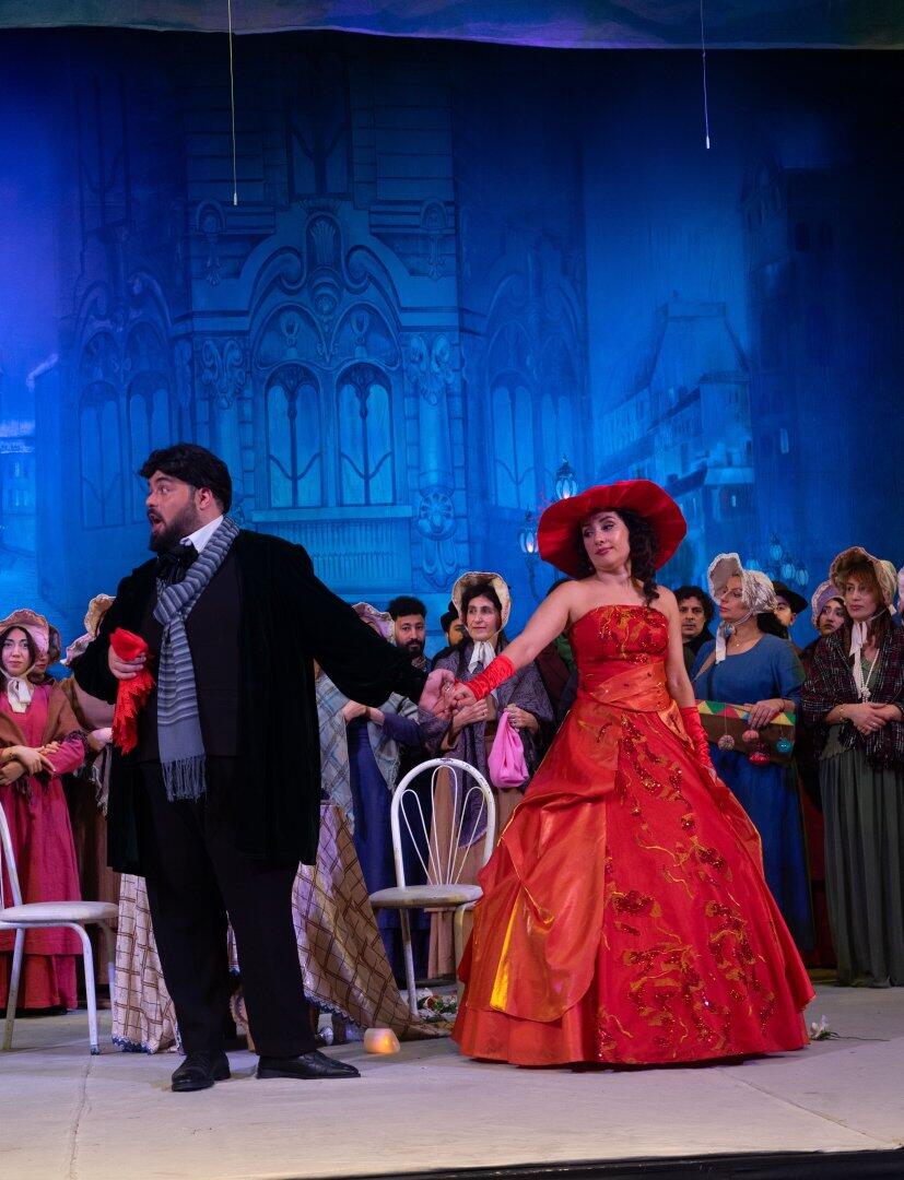 В Баку показали знаменитую оперу Джакомо Пуччини "Богема"