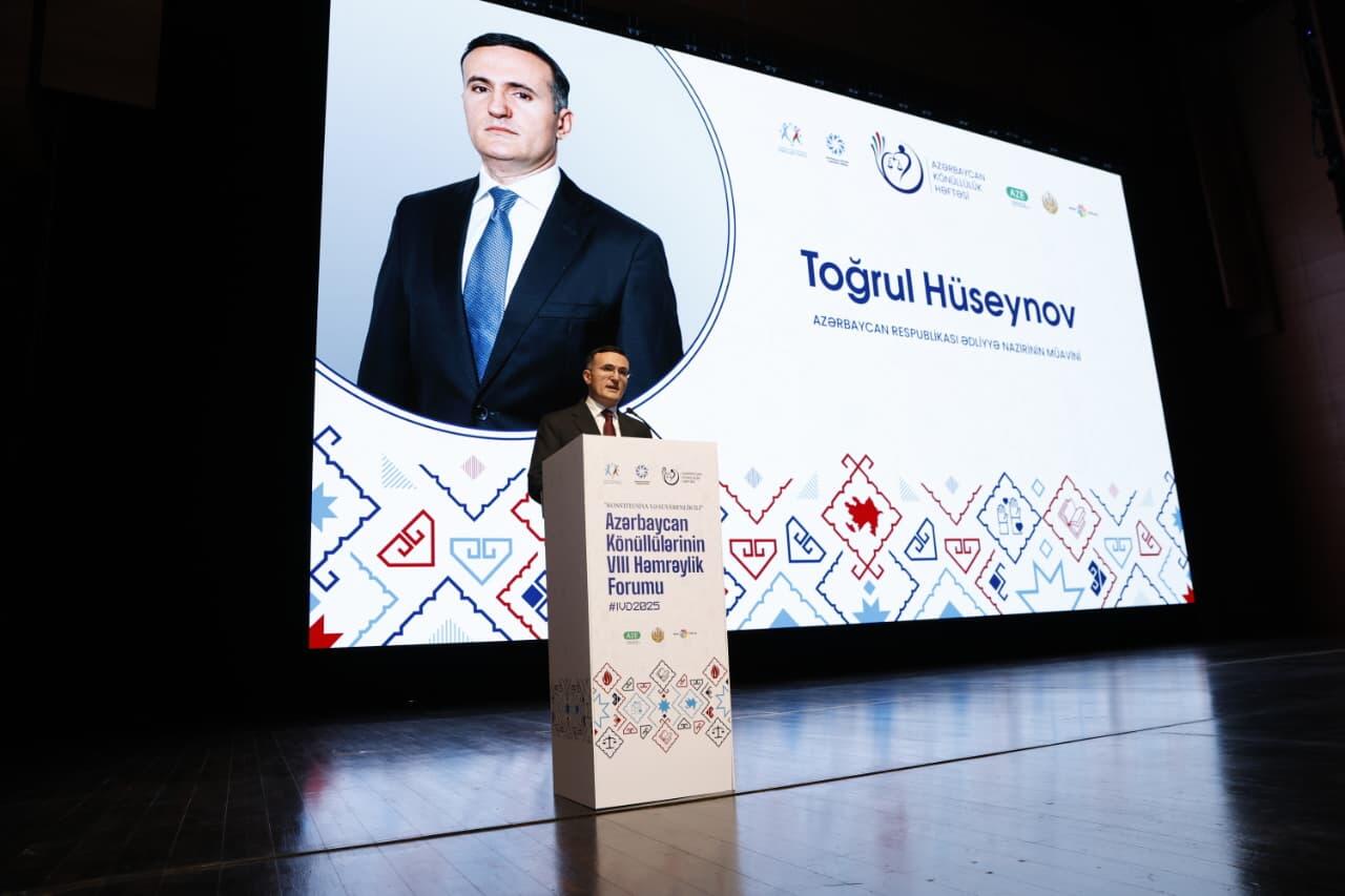 Azərbaycan Könüllülərinin VIII Həmrəylik Forumu baş tutub