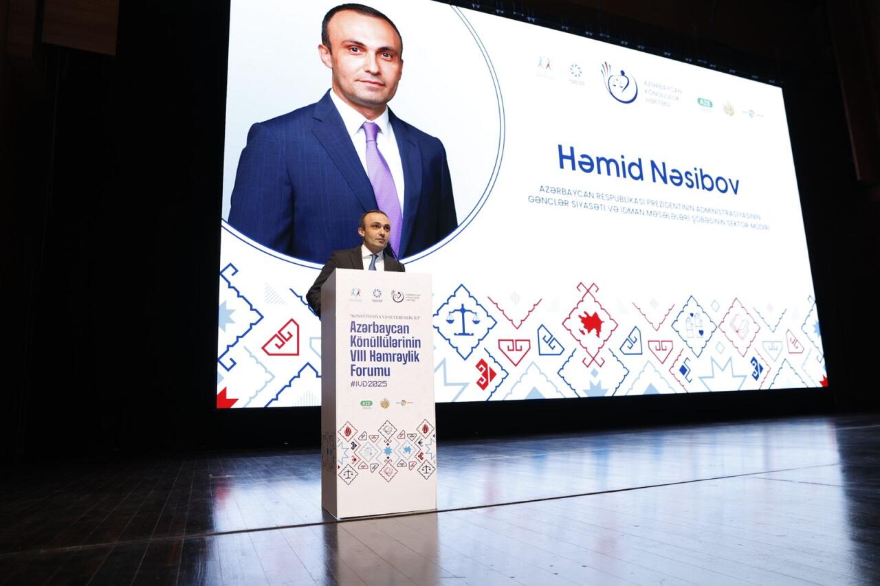 Azərbaycan Könüllülərinin VIII Həmrəylik Forumu baş tutub