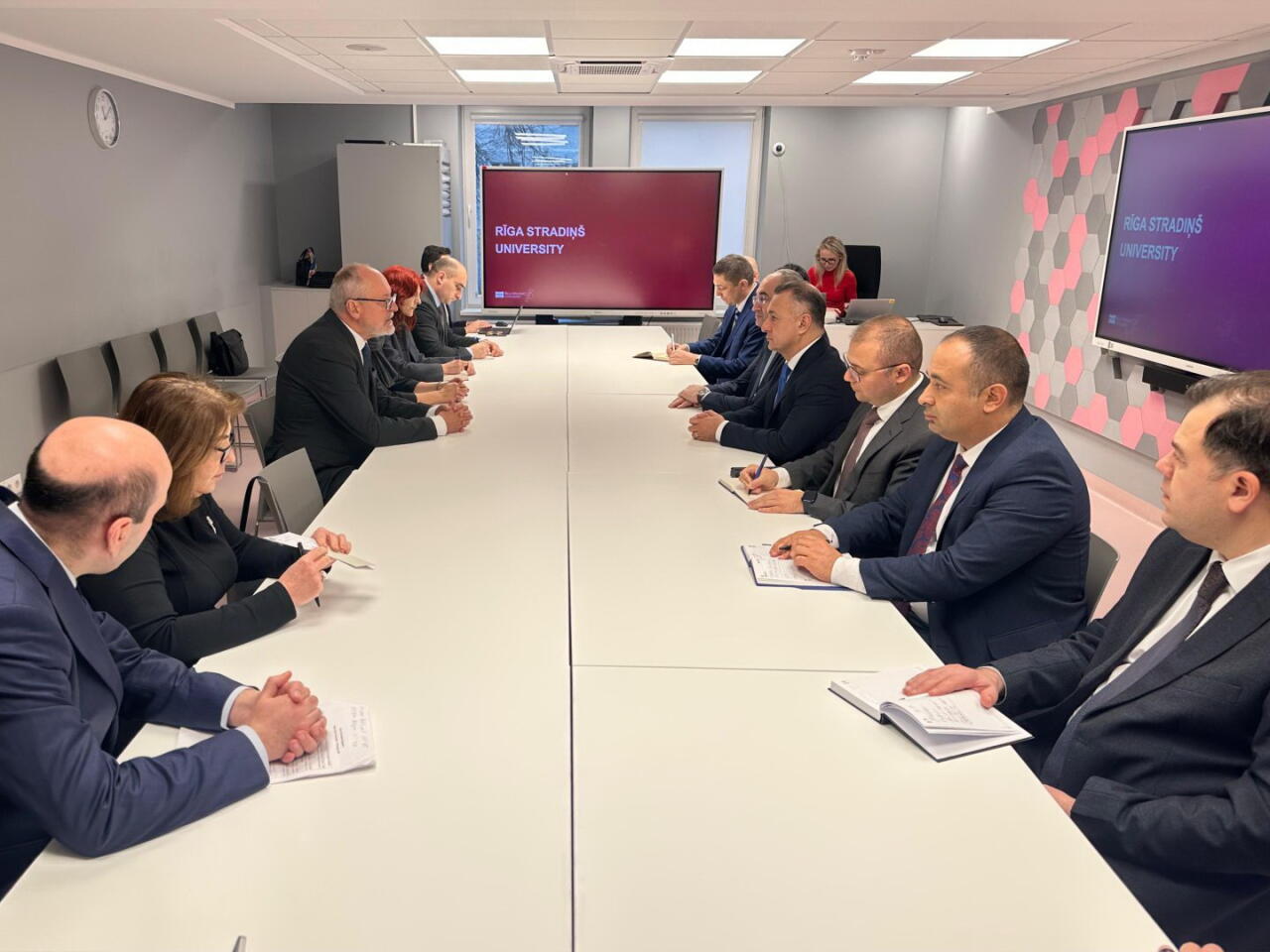 Делегация Минздрава Азербайджана ознакомилась с деятельностью медучреждений и университетов Латвии