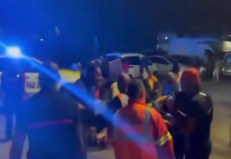 Нетрезвый водитель въехал в толпу в Гваделупе