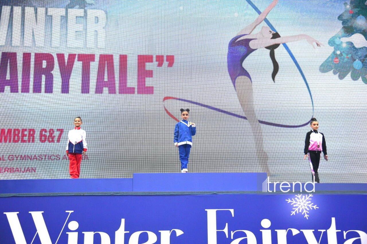 В Баку проходит международный турнир по художественной гимнастике "Winter Fairytale"
