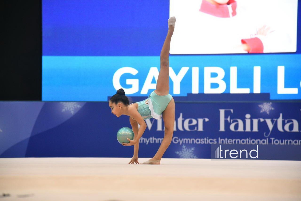 В Баку проходит международный турнир по художественной гимнастике "Winter Fairytale"