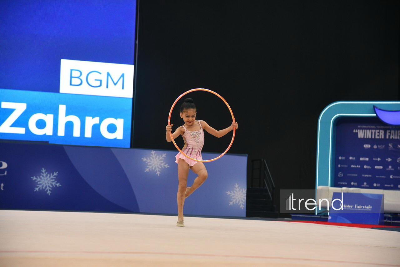 В Баку проходит международный турнир по художественной гимнастике "Winter Fairytale"