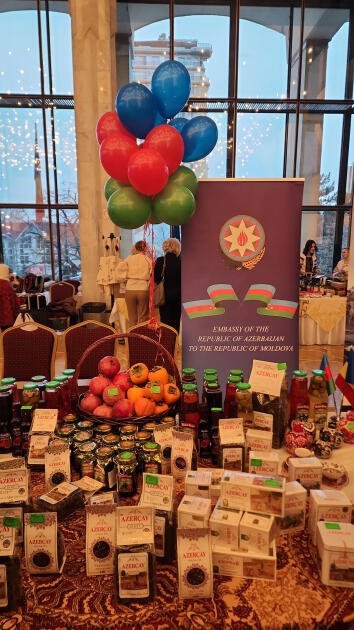 Азербайджан представлен на благотворительной ярмарке в Кишинэу
