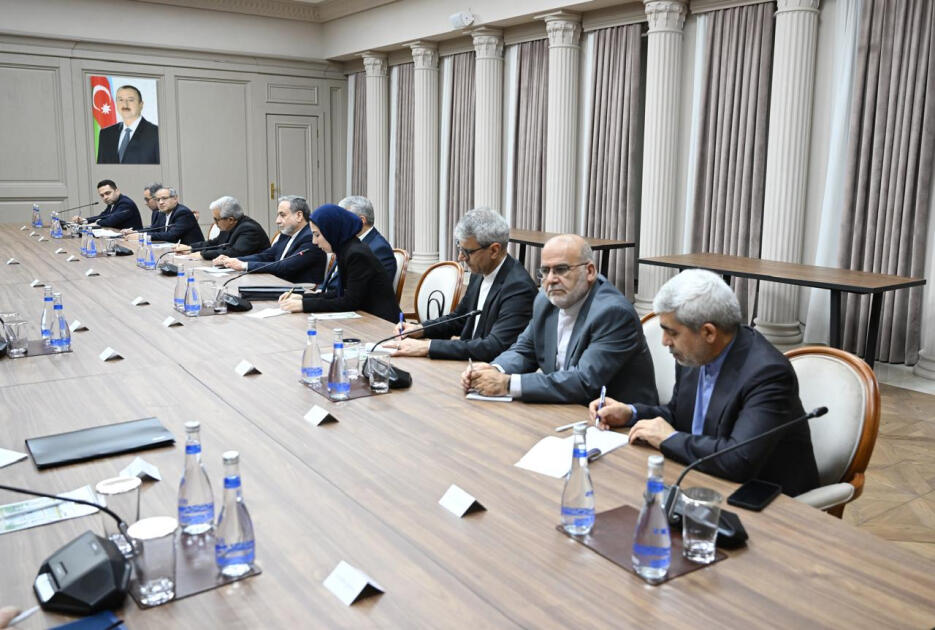 Шахин Мустафаев встретился с министром иностранных дел Ирана