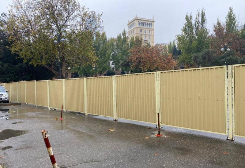 В Сабаильском районе Баку ограничен доступ к крупной парковке