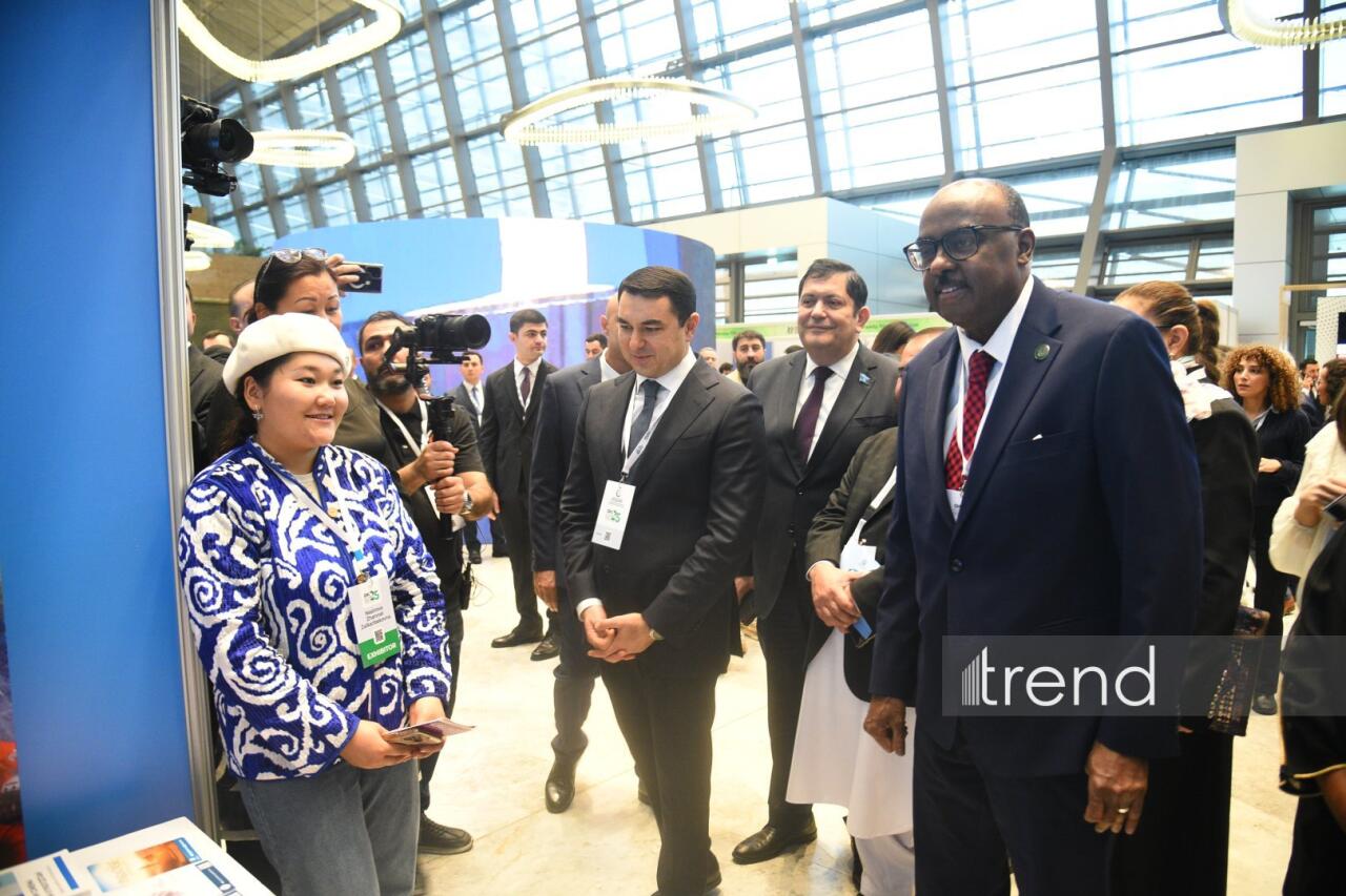 Креативные павильоны и красочные экспозиции на открытии "Культурного фестиваля ОИС: Бакинская Творческая неделя – 2025"