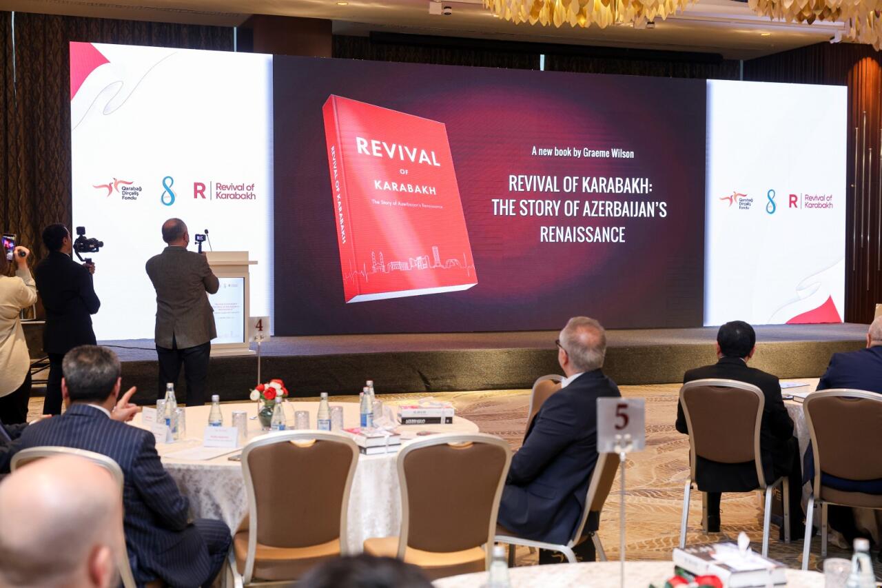 “Qarabağın Dirçəlişi: Azərbaycan İntibahının Hekayəsi” innovativ kitab layihəsinin təqdimatı keçirilib