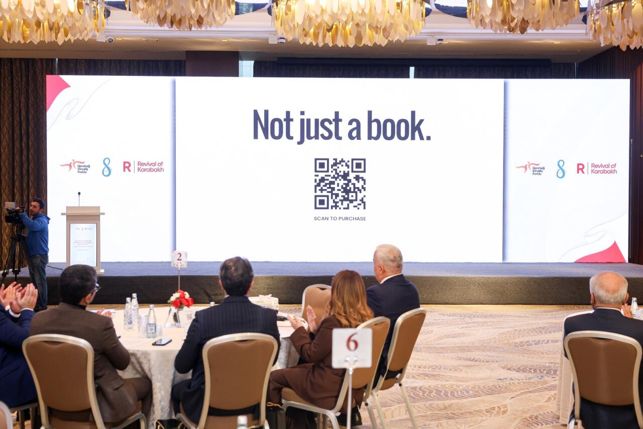 “Qarabağın Dirçəlişi: Azərbaycan İntibahının Hekayəsi” innovativ kitab layihəsinin təqdimatı keçirilib