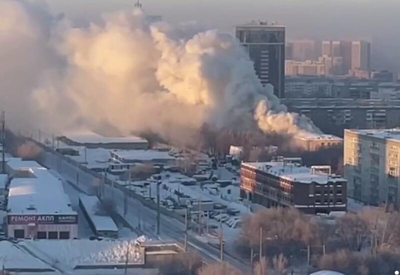 Пожар в колледже в России