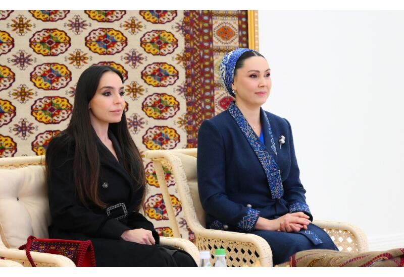 Вице-президент Фонда Гейдара Алиева Лейла Алиева приняла участие в выставке, посвященной национальной кухне Туркменистана