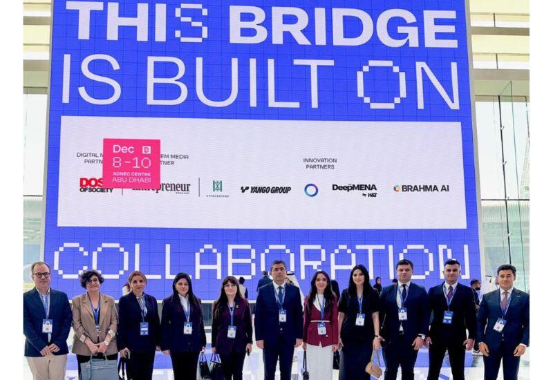 Азербайджанская делегация принимает участие в саммите медиа и контент-индустрии в Абу-Даби