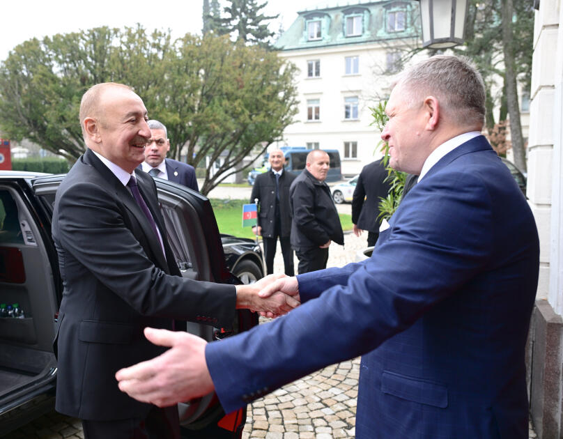 Состоялась встреча Президента Ильхама Алиева с Премьер-министром Словакии в формате один на один