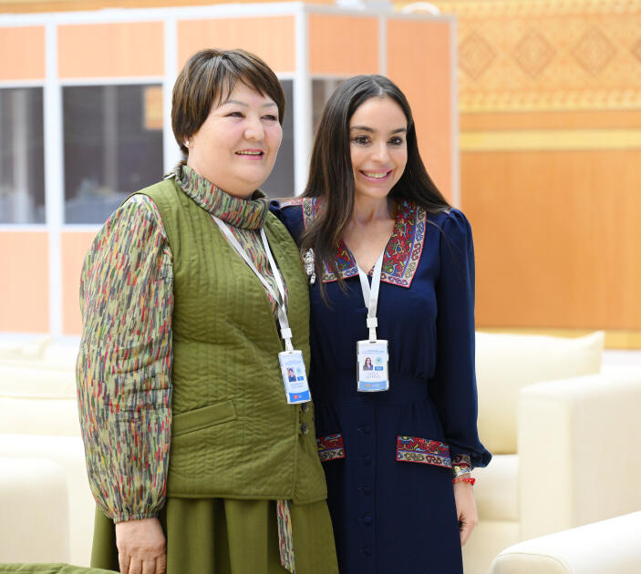 Вице-президент Фонда Гейдара Алиева Лейла Алиева встретилась с руководителем Администрации Президента Республики Узбекистан