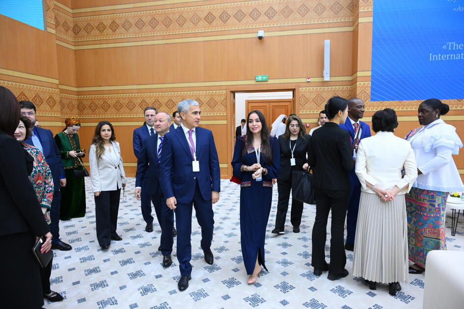 Вице-президент Фонда Гейдара Алиева Лейла Алиева приняла участие в международной конференции в Туркменистане