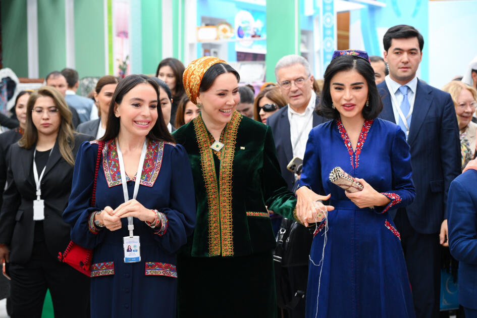 Вице-президент Фонда Гейдара Алиева Лейла Алиева приняла участие в международной конференции в Туркменистане
