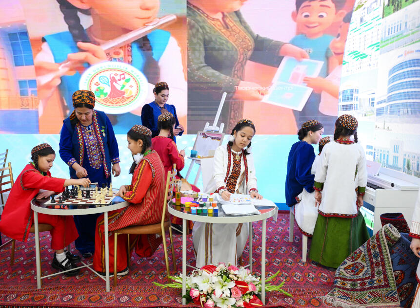 Вице-президент Фонда Гейдара Алиева Лейла Алиева приняла участие в международной конференции в Туркменистане