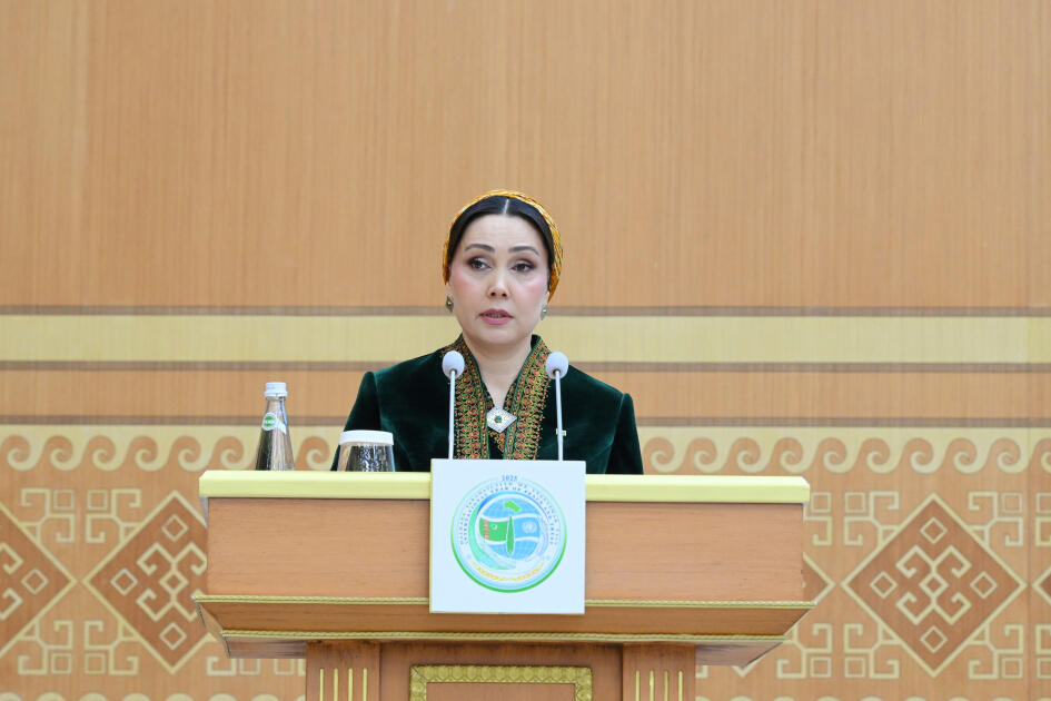 Вице-президент Фонда Гейдара Алиева Лейла Алиева приняла участие в международной конференции в Туркменистане