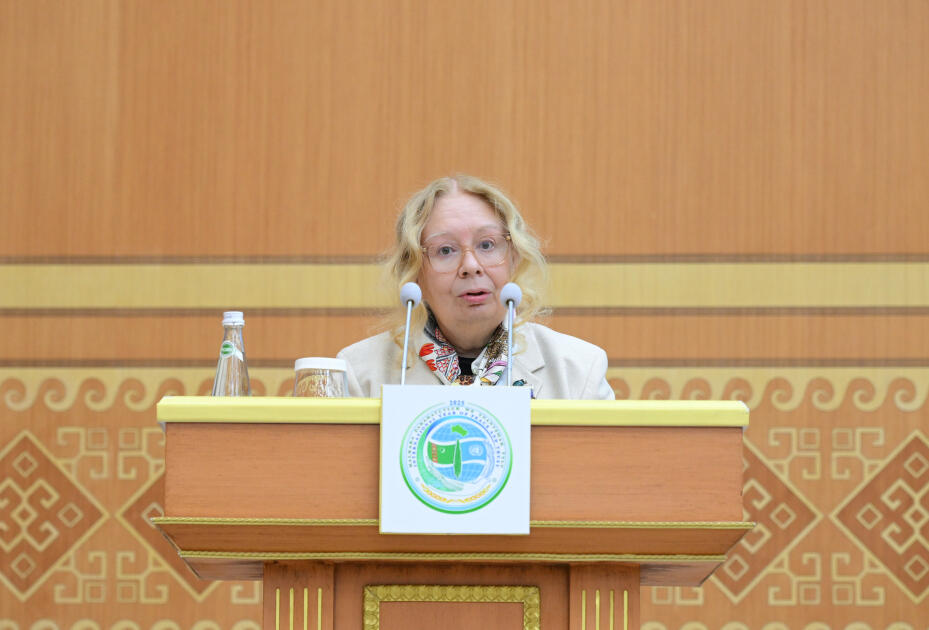 Вице-президент Фонда Гейдара Алиева Лейла Алиева приняла участие в международной конференции в Туркменистане