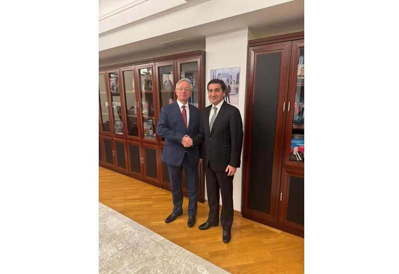 Хикмет Гаджиев и Михаил Галузин провели обмен мнениями по региональным и международным вопросам