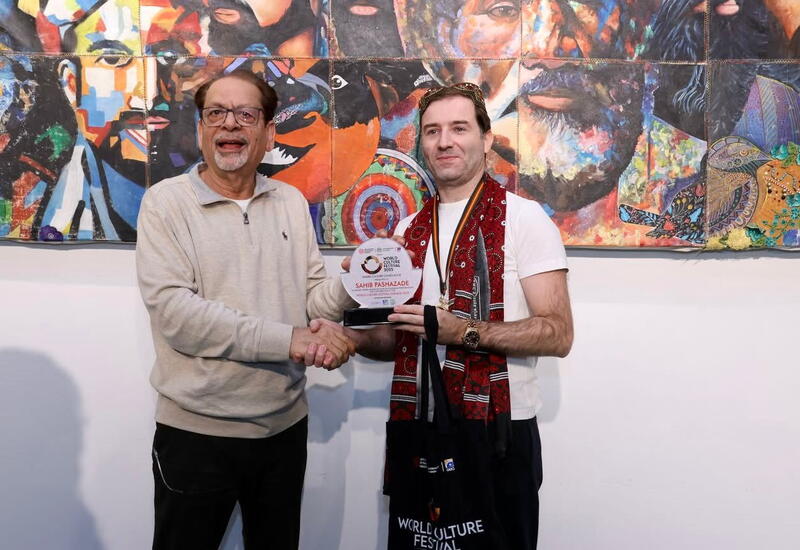 Заслуженный артист Азербайджана Сахиб Пашазаде удостоен почётной медали в Пакистане