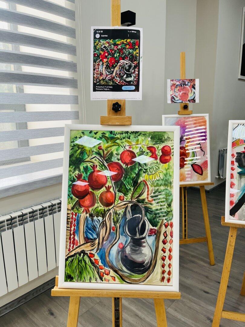 Творчество Тогрула Нариманбекова глазами детей - в Баку прибыла дочь художника