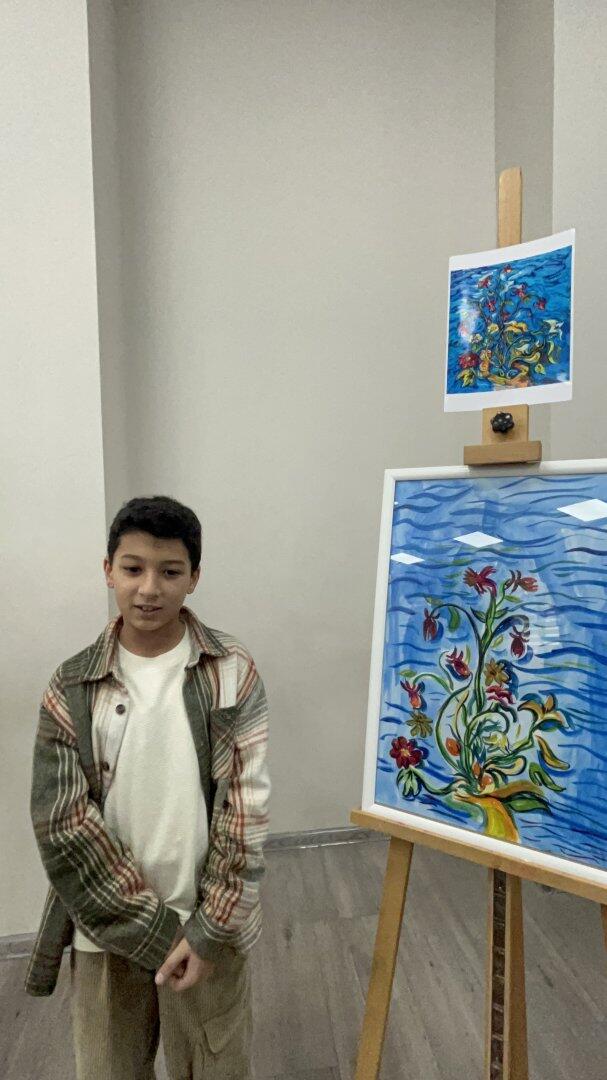 Творчество Тогрула Нариманбекова глазами детей - в Баку прибыла дочь художника