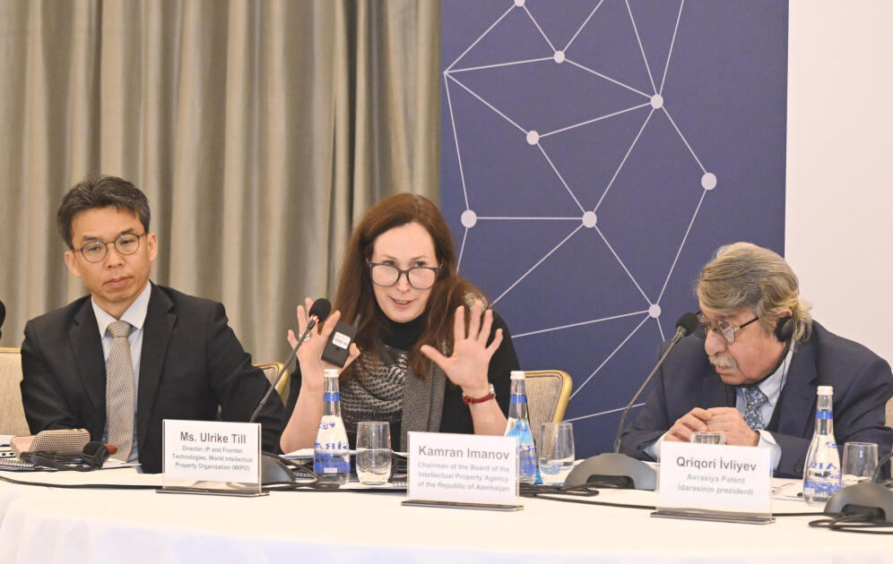 “Əqli mülkiyyət və süni intellekt” mövzusunda beynəlxalq konfransın ikinci günü müzakirələrlə davam edib